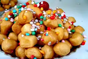 Struffoli Recipe ( Neapolitan Christmas Fried Balls )