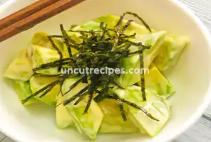 Avocado Salad with Wasabi Dressing Recipe