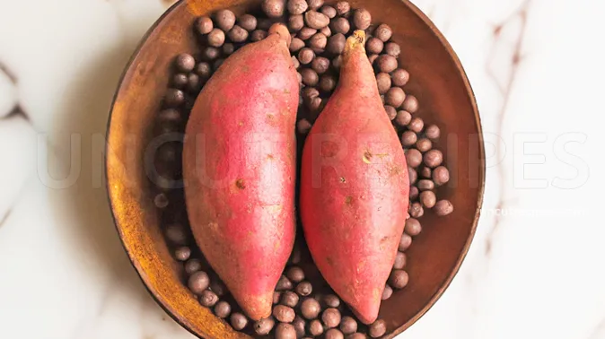 Baked Japanese Sweet Potatoes Recipe ( Yaki Imo 焼き芋 ) - 05 Baked Japanese Sweet Potatoes Recipe ( Yaki Imo 焼き芋 ) - 05