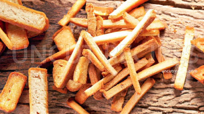 Baked Shokupan Crust Rusks Recipe ( パンの耳ラスク ) - 05