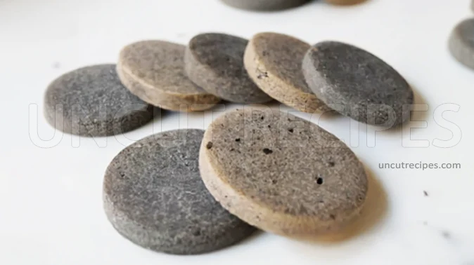 Black Sesame Cookies Recipe ( 黒胡麻クッキー ) - 02