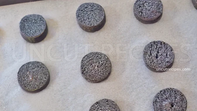 Black Sesame Cookies Recipe ( 黒胡麻クッキー ) - 08