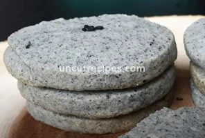 Black Sesame Cookies Recipe (黒胡麻クッキー)