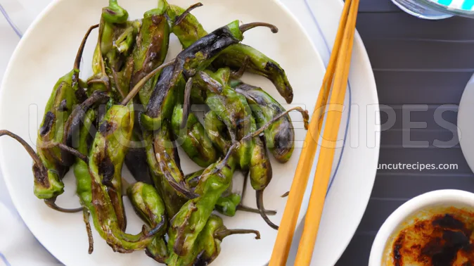 Blistered Shishito Peppers with Ginger Soy Sauce Recipe - 06