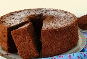 Chocolate Chiffon Cake Recipe (チョコレートシフォンケーキ)