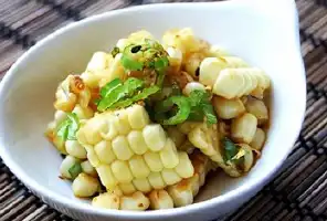 Corn Salad with Ponzu Sauce Recipe (コーンサラダとポン酢ソース)
