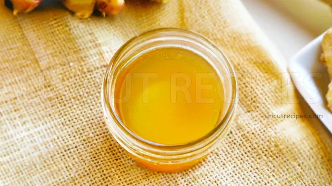 Fresh Ginger Simple Syrup Recipe