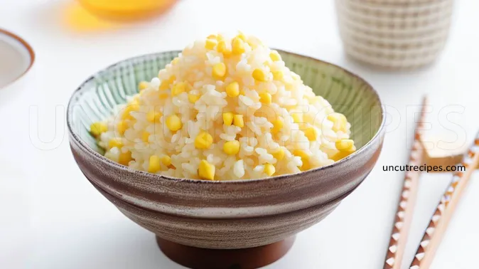 Japanese Corn Rice Recipe ( バター醤油とうもろこしご飯 )