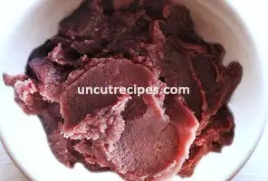 Koshian Recipe (Smooth Red Bean Paste こしあん)