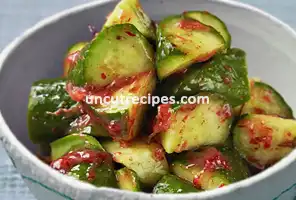 Kyuri Bainikuae Recipe (Cucumber with Plum Sauce きゅうり 梅肉)