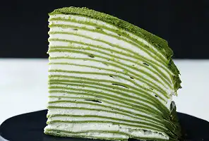 Matcha Mille Crepe Cake Recipe (抹茶ミルクレープケーキ)