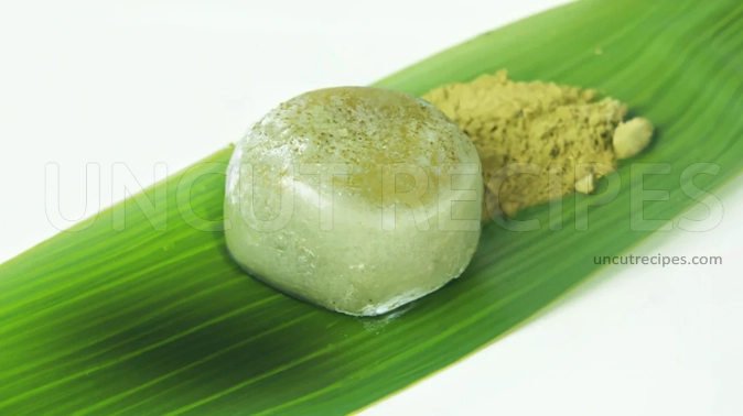 Matcha Mochi with White Bean Filling Recipe (抹茶大福) - 11 Matcha Mochi with White Bean Filling Recipe (抹茶大福) - 11