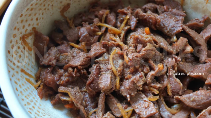 Onigiri with Beef Shigureni Recipe - 07 Onigiri with Beef Shigureni Recipe - 07