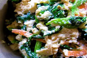 Shira-ae Recipe (Mashed Tofu Salad 白和え)