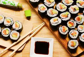 Smoked Salmon And Avocado Sushi Recipe