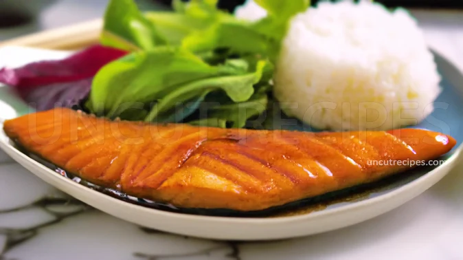 Teriyaki Salmon Recipe (鮭の照り焼き) - 02