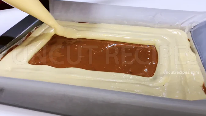 Nutella Tapak Kuda Cake Recipe ( Nutella Horse Shoe Cake Recipe ) - 06